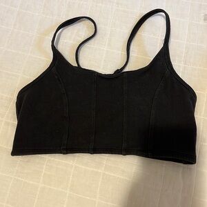 Forever 21 Black Sports Bra